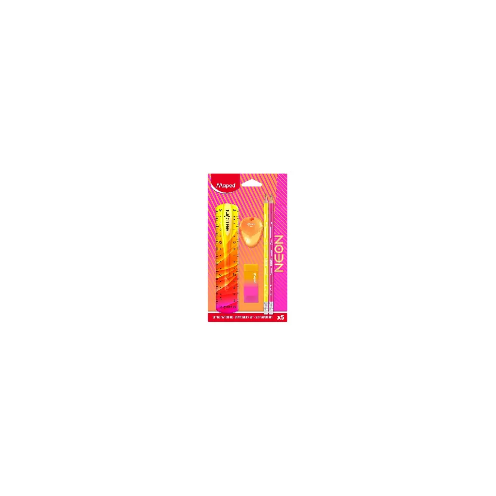 MAPED mini skolski set NEON