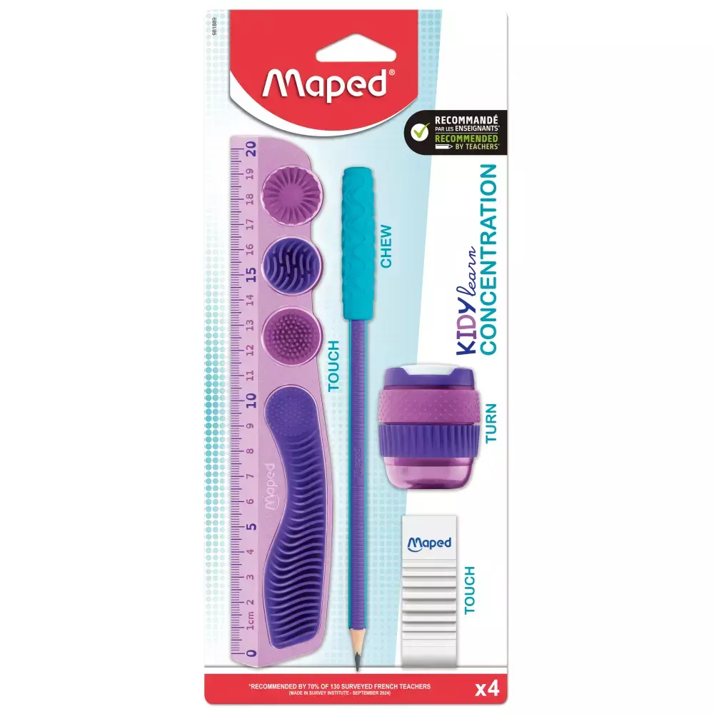 MAPED skolski set ANTISTRES 4/1