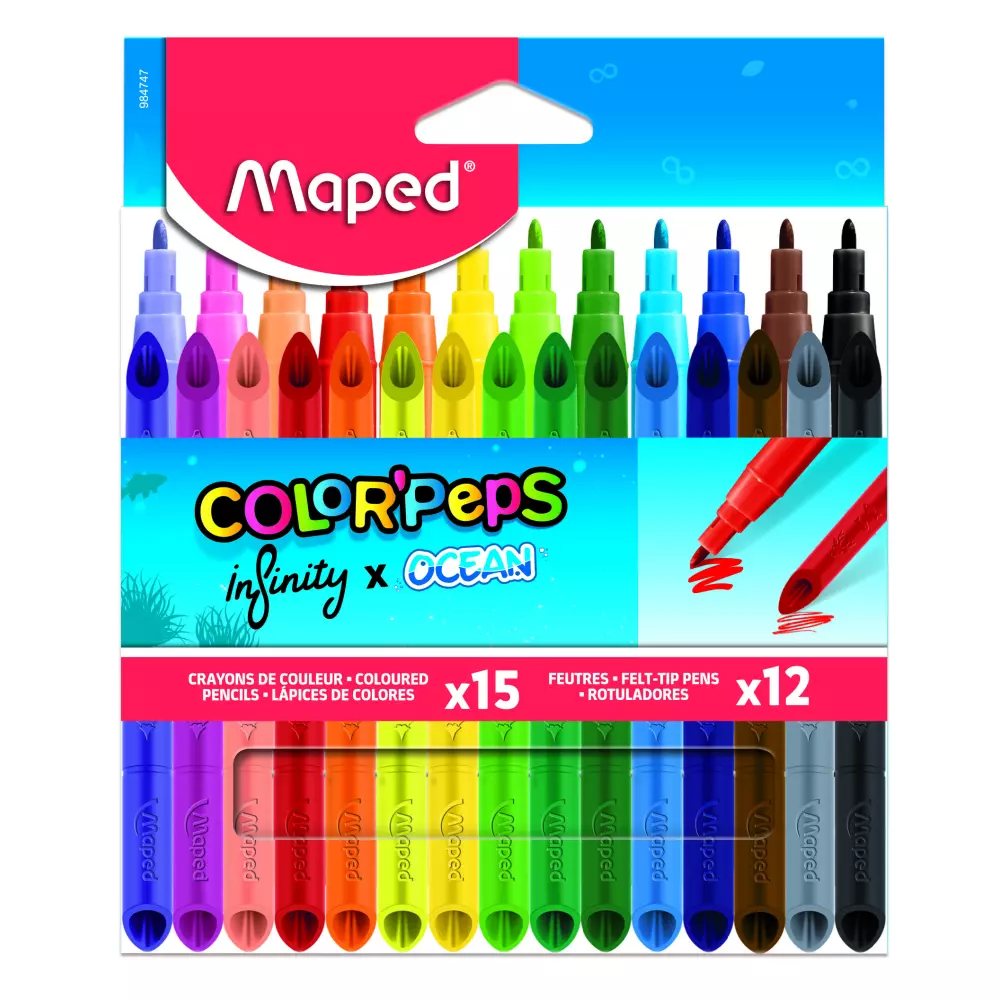 MAPED flom Ocean 12 + bojice 15 Infinity