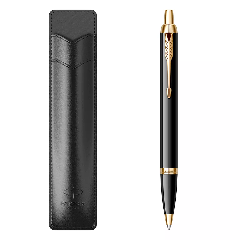 PARKER Royal HO IM Black GT + crni etui