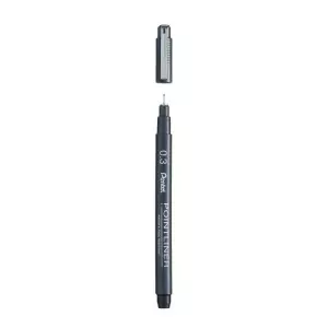 PENTEL fineliner POINTLINER crni 0,03