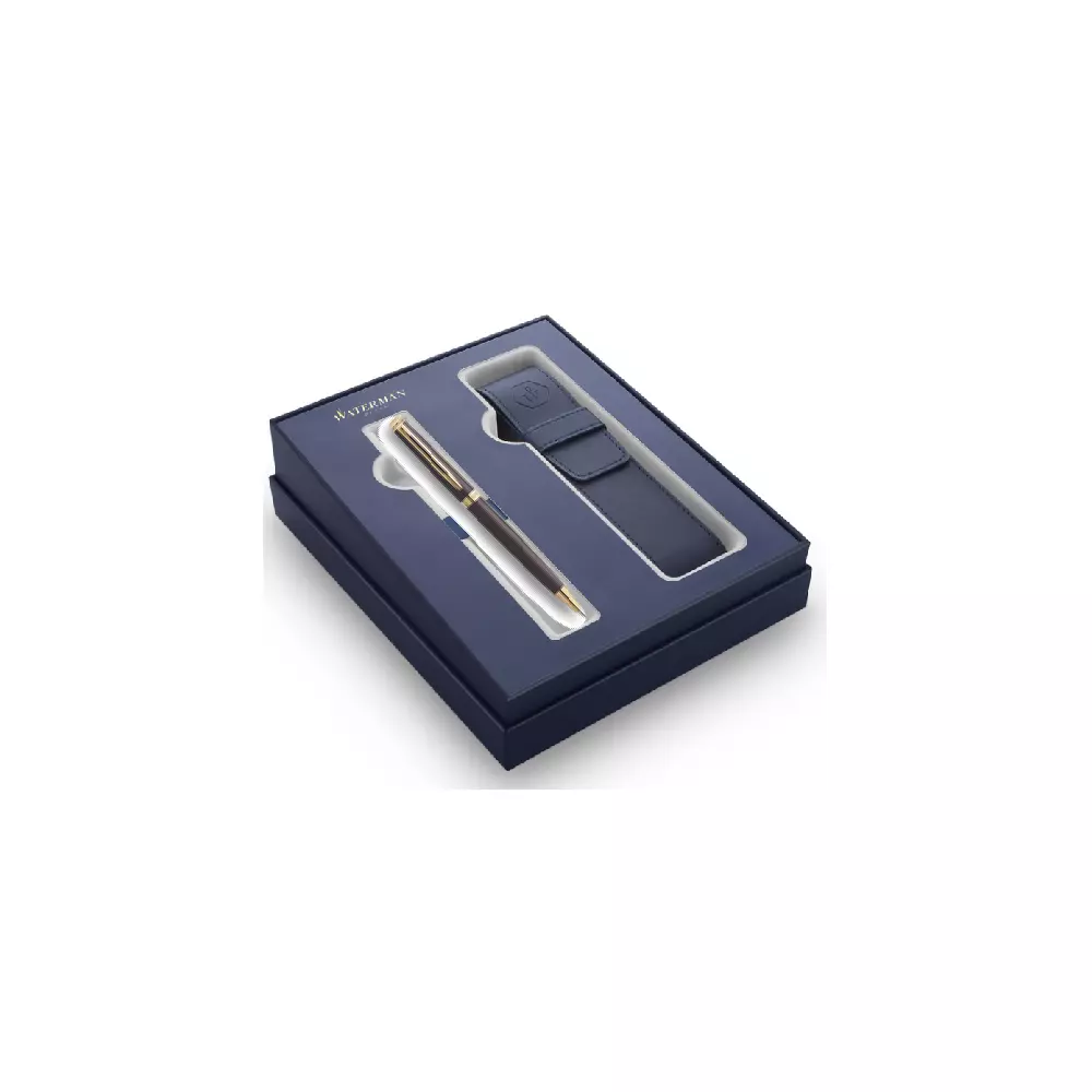 WATERMAN HO HEMISPHERE LAVA BLACK + etui