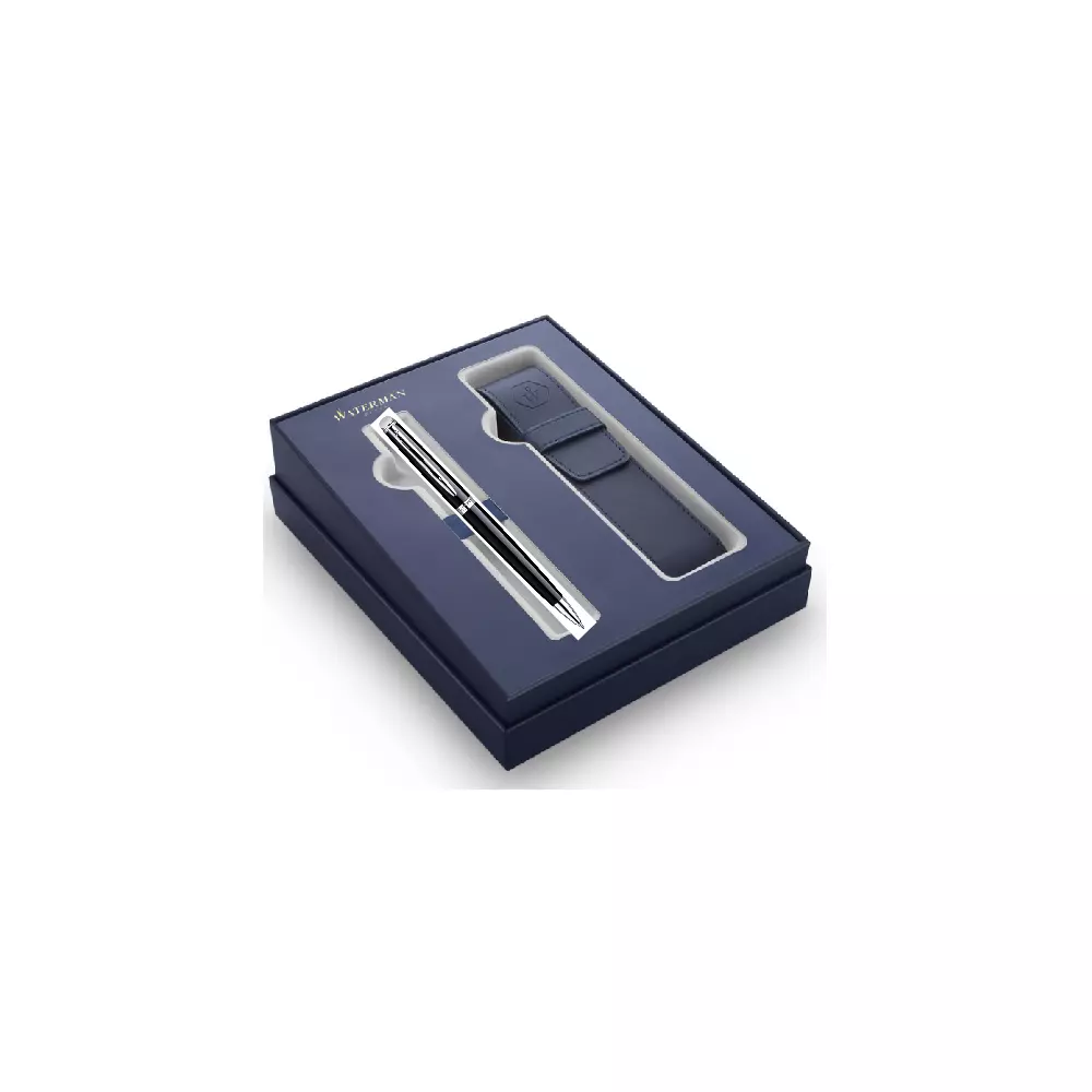 WATERMAN HO HEMISPHERE Black CT + etui